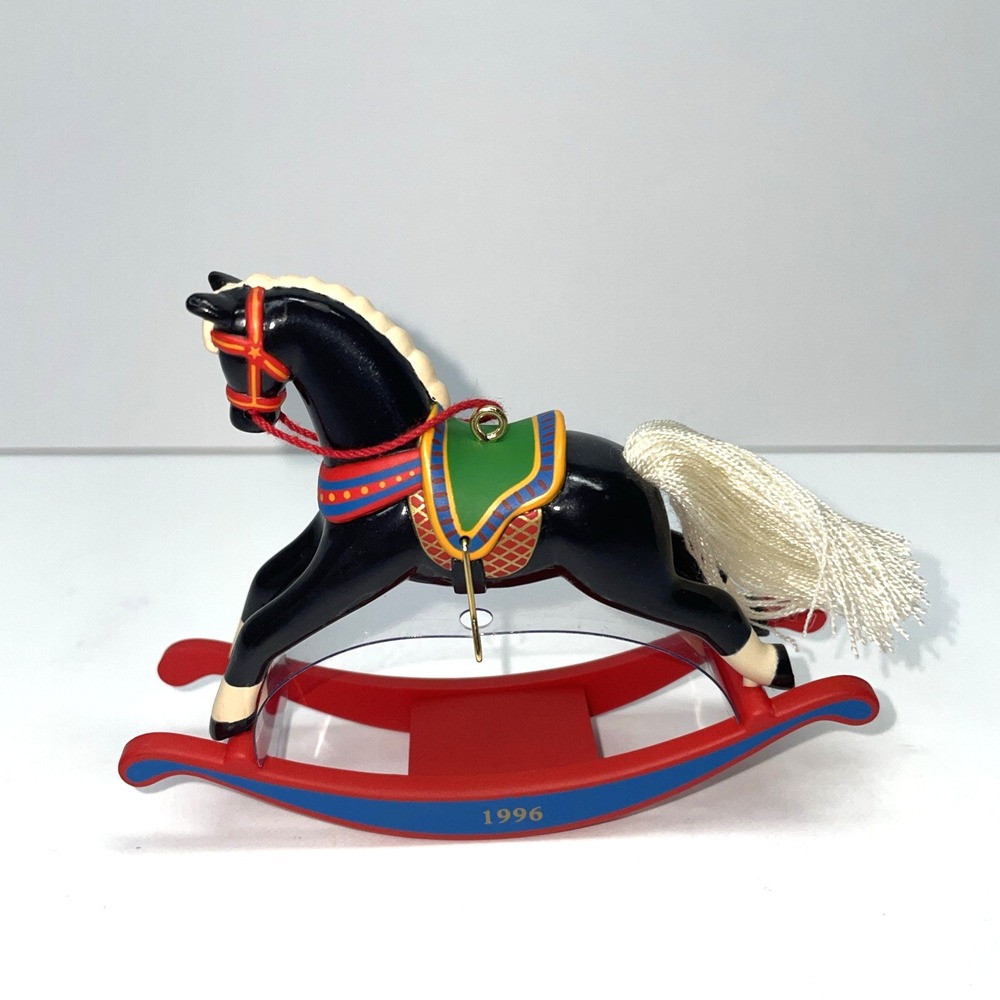 1996 Hallmark Keepsake Christmas Ornament "Rocking Horse" New - Picture 2 of 4
